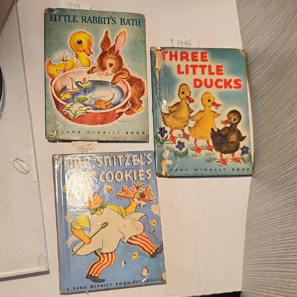 Rand Mcnally Other - Kids Vintage Storybook Set -1945, 1948 And 1950